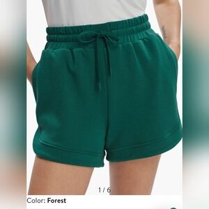 Varley Emerald Green Athletic Shorts